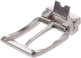 img 1 attached to 🔍 Optimize your search: 1 3/8&#34; (35 mm) Clamp Belt Buckle, Ideal for Nickel-Free Replacement or Leather Craft