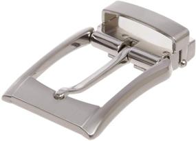 img 2 attached to 🔍 Optimize your search: 1 3/8&#34; (35 mm) Clamp Belt Buckle, Ideal for Nickel-Free Replacement or Leather Craft