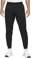 🏋️ nike therma men's grey heather training pants cv7739-063 with dri-fit technology logo