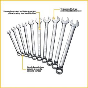 img 1 attached to 🔧 DEWALT DWMT72167 Combination Wrench Set