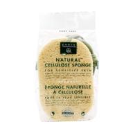 🌿 earth therapeutics natural cellulose sponge - ultimate skin cleansing solution logo