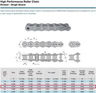 🔗 efficient power transmission: roller chain feet connecting links for enhanced chain performance logo