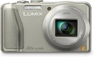 📷 panasonic lumix dmc-zs25: компактная цифровая камера с 16.1 мп, 20-кратным интеллектуальным зумом (серебристый цвет) - представление классической модели логотип