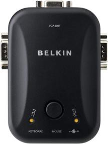 img 1 attached to 💻 Enhanced Belkin 2-Port KVM Switch with Pre-Attached Cables (F1DJ102P-B)