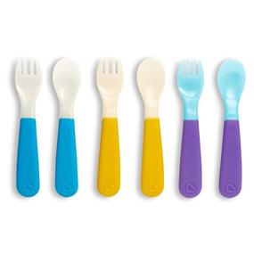 img 1 attached to 🍴 Munchkin ColorReveal 6-Pack Цветоизменяющие вилки и ложки для малышей