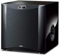 yamaha ns sw300pn powered subwoofer black logo