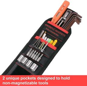 img 3 attached to 🔧 Magnetic Wristband Tool for Screws, Nails, Drill Bits - Perfect Gifts for Men