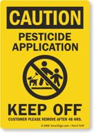 smartsign adhesive vinyl legend caution occupational health & safety products logo