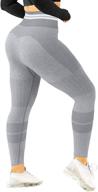 🏋️ enhance your workout with hyz high waisted leggings: seamless yoga pants for women with butt lift & tummy control logo