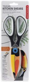 img 1 attached to 🍴 Efficient Cutting Power: Kikkerland Toucan Kitchen Shears - Your Must-Have Kitchen Tool!