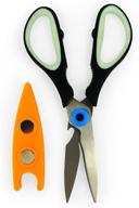 🍴 efficient cutting power: kikkerland toucan kitchen shears - your must-have kitchen tool! logo