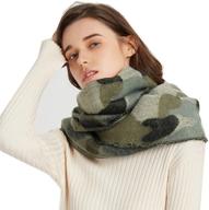 🧣 pashmina camouflage blanket for women: handmade outdoor accessories logo