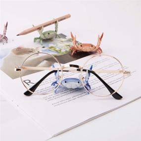 img 1 attached to 🦀 Abicial Japanese Crab Pen Holder: Adorable Weightlifting Crabs Stationery Organizer and Storage Rack, Perfect Gift for Creatives