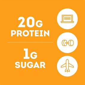 img 2 attached to 🍁 ONE Protein Bar, Maple Glazed Doughnut Flavor, 2.12 oz., Gluten-Free Protein Bar with 20g High Protein and 1g Low Sugar, Guilt-Free Snacking for Healthy Diets