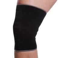 🏋️ neotech care knee sleeve - lightweight, high-elasticity, thin, flexible & breathable fabric - optimal compression - support band for men, women, and youth - suitable for either right or left leg - black color (l size, 1 unit) логотип