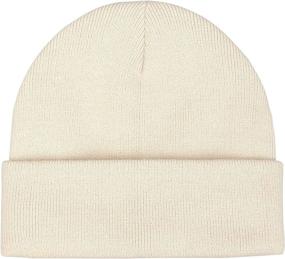 img 3 attached to 🧣 Warm and Stylish Naivlizer Winter Knit Beanie for Women with Satin Lining - Cable Thick Chunky Cap Cuff Beanie