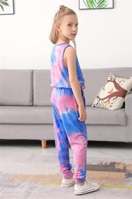 img 1 attached to 👗 GORLYA Sleeveless Jumpsuit Rompers for Girls' Clothing and Fashionable Outfits