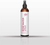 organic rose water spray - 8 oz by bleu beauté, 100% pure logo