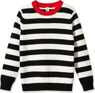 kid nation striped pullover sweater boys' clothing ~ sweaters logo