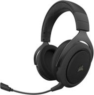 🎧 corsair hs70 pro wireless gaming headset: 7.1 surround sound headphones for pc, macos, ps5, ps4 - discord certified - carbon logo