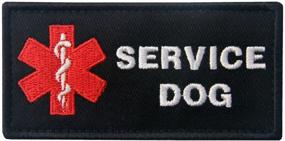 img 4 attached to 🚑 Enhanced Service Dog ACU EMS Medic Paramedic Star of Life Vests/Harnesses with Embroidered Fastener Hook & Loop Patch