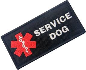 img 2 attached to 🚑 Enhanced Service Dog ACU EMS Medic Paramedic Star of Life Vests/Harnesses with Embroidered Fastener Hook & Loop Patch