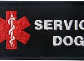 img 3 attached to 🚑 Enhanced Service Dog ACU EMS Medic Paramedic Star of Life Vests/Harnesses with Embroidered Fastener Hook & Loop Patch