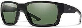 img 2 attached to 🕶️ Smith Outback Sunglasses in Matte Black Ice Tort with ChromaPop Polarized Blue Mirror Lens for Optimal Vision - Outback ChromaPop Polarized Sunglasses by Smith Optics