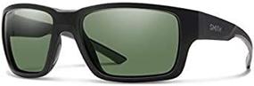 img 3 attached to 🕶️ Smith Outback Sunglasses in Matte Black Ice Tort with ChromaPop Polarized Blue Mirror Lens for Optimal Vision - Outback ChromaPop Polarized Sunglasses by Smith Optics
