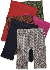 img 3 attached to Girls Little Stretch Leggings Pack Solids Girls' Clothing