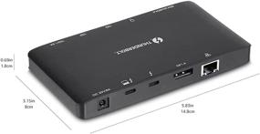 img 3 attached to 🔌 Amazon Basics Thunderbolt 3 Docking Station - 20V 6A Desktop Power Supply with US Plug & 0.5M Thunderbolt 3 Cable