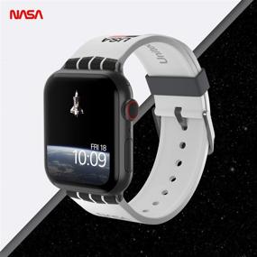 img 3 attached to 🚀 NASA Officially Licensed Space Shuttle Smartwatch Band for Apple Watch (not Included) – Fits 38mm, 40mm, 42mm, and 44mm