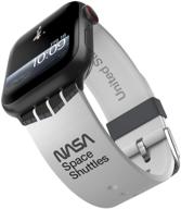 🚀 nasa officially licensed space shuttle smartwatch band for apple watch (not included) – fits 38mm, 40mm, 42mm, and 44mm logo