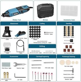 img 3 attached to 🛠️ 1-Inch Multi Functional Engraving Auxiliary Accessories - WS3113KU