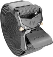 jukmo tactical heavy duty quick release men's belts - military inspired accessories logo