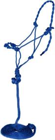 img 1 attached to 🔒 Durable Tough 1 Poly Rope Halter with Knots & 14Ft Lead: Premium Quality For Long-Lasting Performance