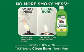 img 3 attached to 🔥 Clean Burn Torch Fuel by Tiki Brand, 32oz Bottle (No More Smoky Mess)