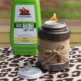 img 1 attached to 🔥 Clean Burn Torch Fuel by Tiki Brand, 32oz Bottle (No More Smoky Mess)