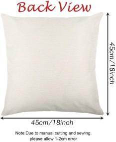 img 3 attached to YGEOMER Christmas Farmhouse Buffalo Decorations Bedding for Decorative Pillows, Inserts & Covers