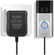 🔌 enhanced power adapter and supply for video doorbell series: video doorbell, video doorbell 2, & video doorbell pro. charger and adapter for increased battery performance logo