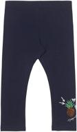 desigual girls big legging_cross navy girls' clothing and leggings logo