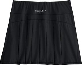 img 1 attached to Coolibar Womens Grand Tennis Skort Sports & Fitness for Water Sports