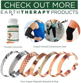 img 1 attached to 🔘 Pure Copper Magnetic Healing Bracelet for Women – Arthritis, Tennis Elbow, Sports Recovery, and Joint Pain Relief – Adjustable Size – Earth Therapy