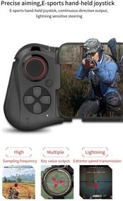 img 2 attached to 🎮 Joso MFi Game Controller - Wireless Bluetooth Controller for iOS iPhone 13/12 Mini/Pro/Pro Max, iPhone X, XR, XS Max, iPhone 8, 11, 11 Pro, 11 Pro Max - Direct Play Compatible