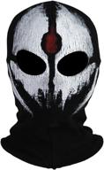 ghost mask balaclava skull hood with innturt fabric logo