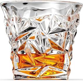 img 1 attached to 🥃 Kollea Whiskey Glasses Set with 8 Reusable Whiskey Stones - Perfect Whiskey Gift for Men, Dad, Boyfriend Him - Ideal for Birthday, Housewarming, Anniversary, Christmas - Includes 11Oz Whiskey Glasses