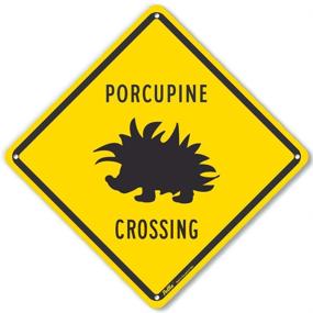 img 2 attached to Signs Graphics PKAC 0525 NA_10X10 Porcupine Crossing