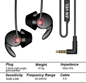 img 3 attached to Sleep Earphones with Noise Reduction - Ultra Soft & Comfortable Earplugs for Insomnia, Side Sleepers, Air Travel, Meditation, Yoga, Relaxation, Rest - Includes Mic for Improved Experience