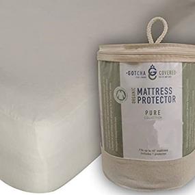 img 3 attached to 🌿 Organic Twin Mattress Protector by Gotcha Covered