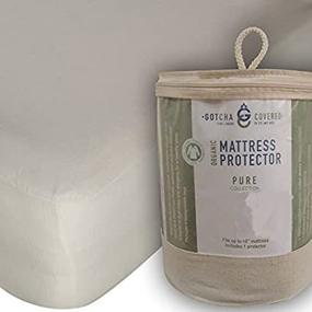img 2 attached to 🌿 Organic Twin Mattress Protector by Gotcha Covered
